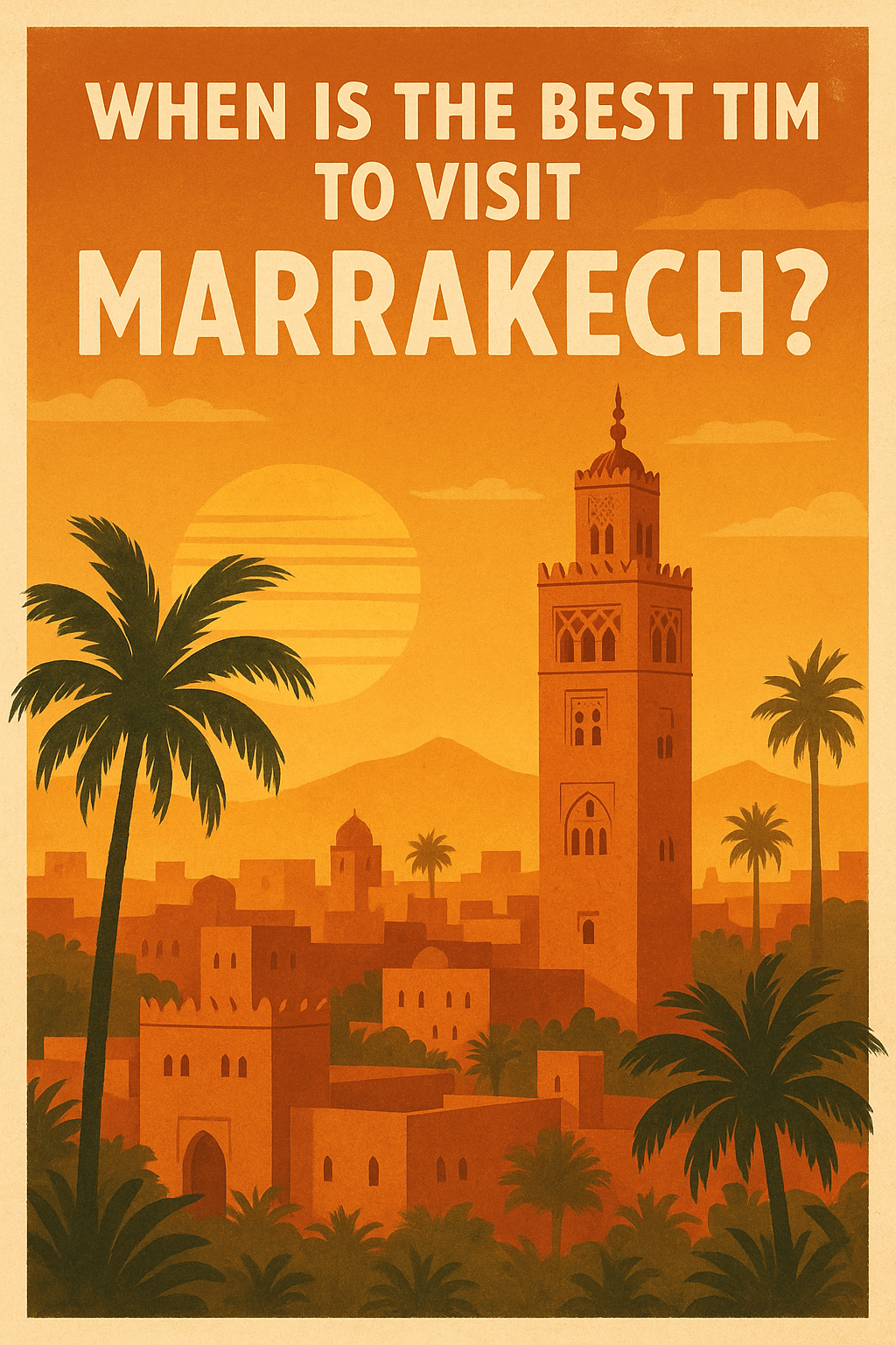 When is the Best Time to Visit Marrakech?